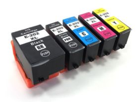 EPSON (COMPATIBLE) - Epson 202XL Pack de 5 Cartouches d'encre génériques C13T02G74010